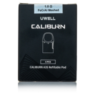 Uwell - Caliburn A3S Pod - 4 Stück 1.0 Ohm