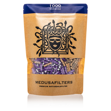Medusa Aktivkohlefilter 1000 Stück Mixed