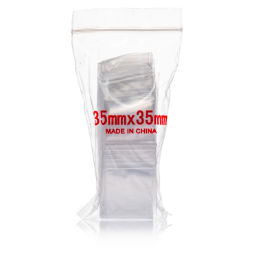 35x35 zip beutel klar