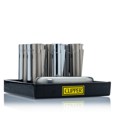Clipper Metall Jet Flame Box (12er)