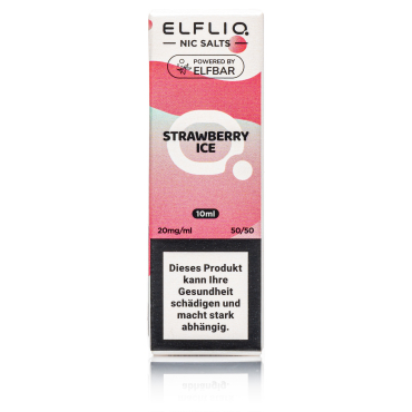 ELFBAR ELFLIQ - Strawberry ICE - 20mg / 10ml