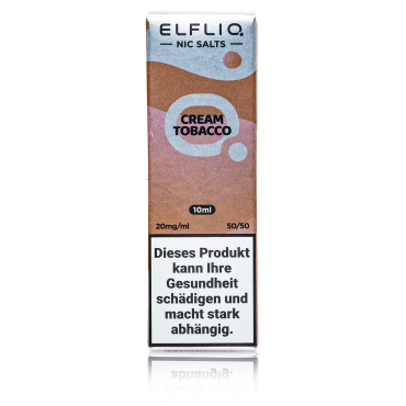 ELFBAR ELFLIQ - Cream Tobacco - 20mg