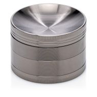 Grinder 4-teilig konkav grau Ø:60mm