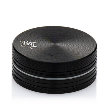 BL Alu-Mühle 2-tlg. 40mm schwarz