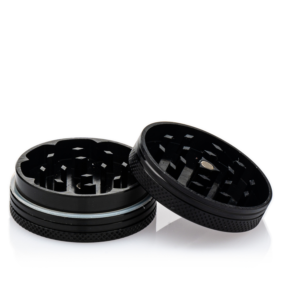 BL Alu-Mühle 2-tlg. 40mm schwarz