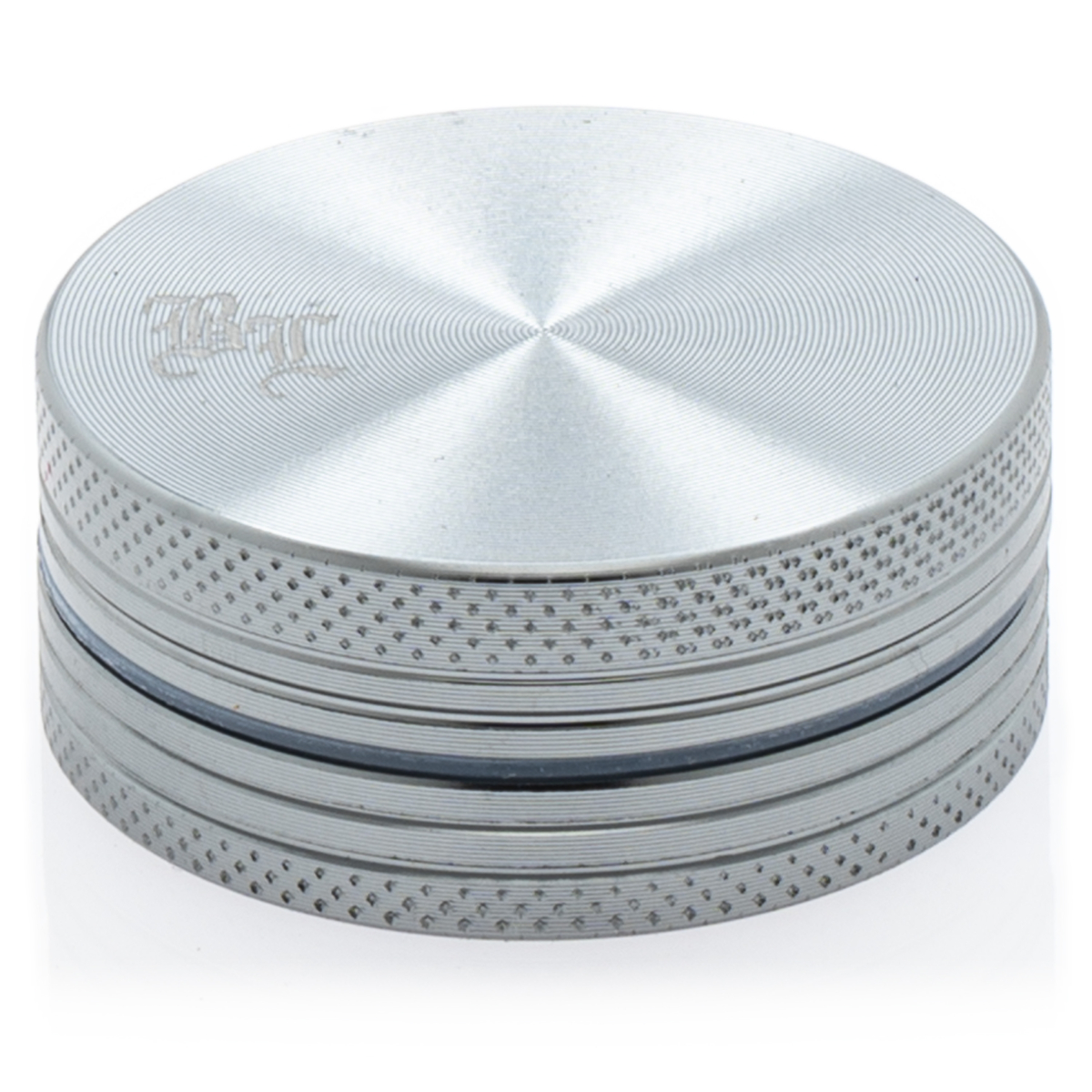 Black Leaf - Alu-Mühle 2-teilig Ø:40mm grau