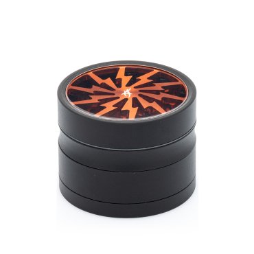 Thorinder After Grow Alu-Grinder 4-tlg. magn. Black Orange