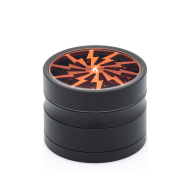 Thorinder After Grow Alu-Grinder 4-tlg. magn. Black Orange