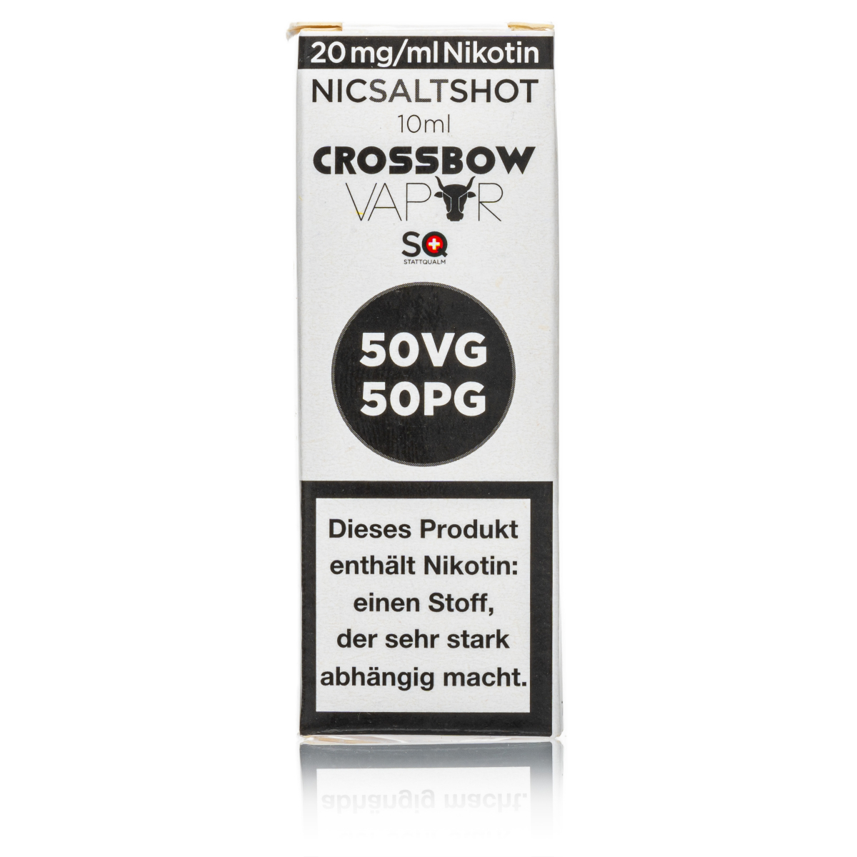 Crossbow Vapor - Nikotin Salz Shot 20mg/ml 10ml 50/50