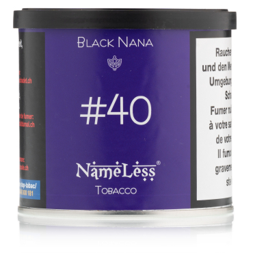 Nameless 40 Black Nana 200g