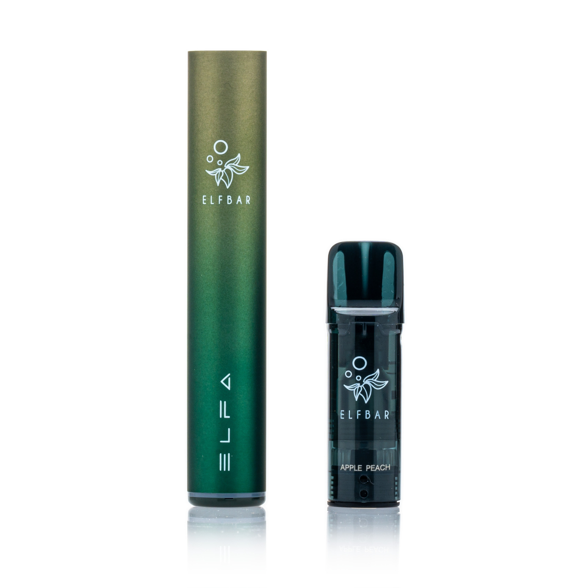 ELFBAR ELFA Pro Kit 2ml - Aurora Green & Apple Peach