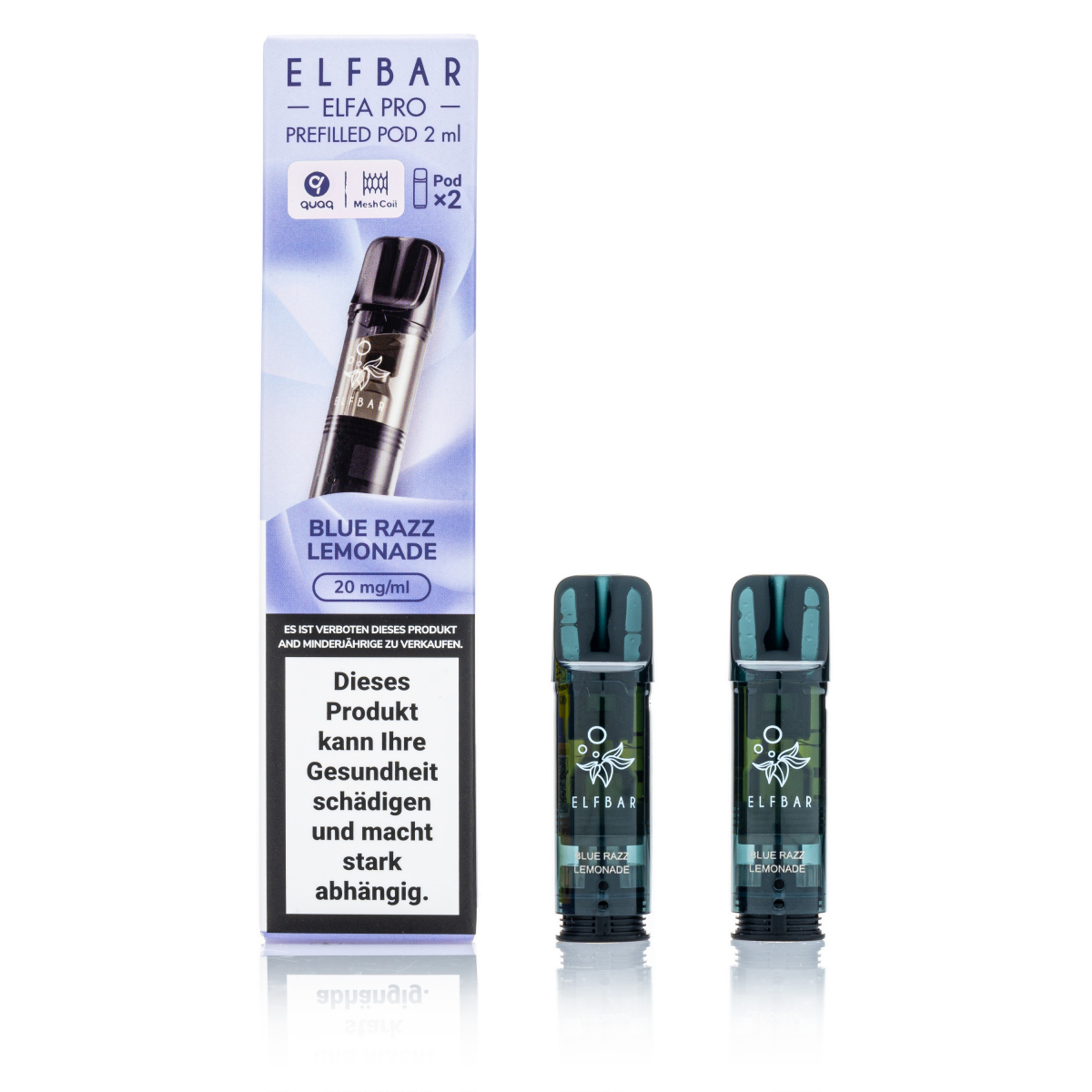 ELFBAR ELFA Pro - Blue Razz Lemonade - 2ml Pods / 2 Stück
