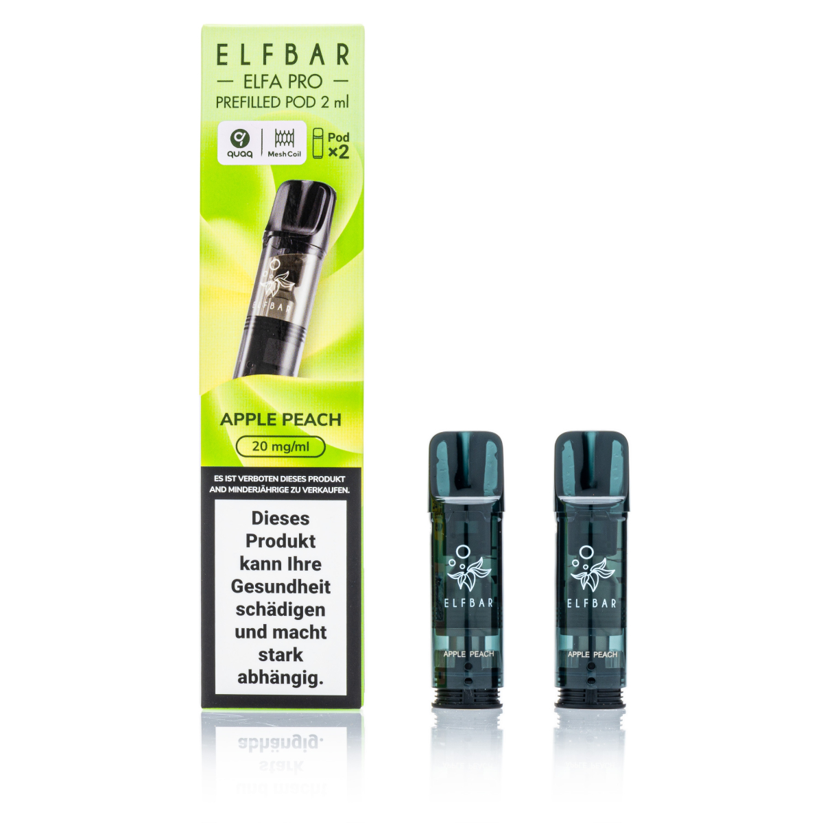 ELFBAR ELFA Pro - Apple Peach - 2ml Pods / 2 Stück