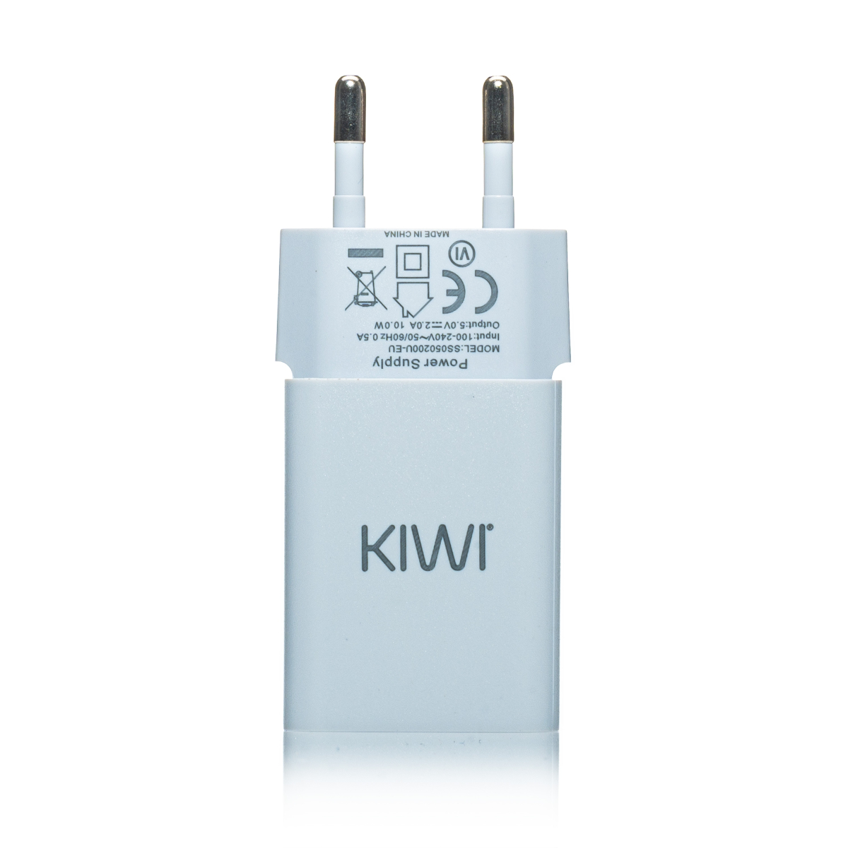 KIWI - Wand-Ladegerät 5V 0.5A - Weiss