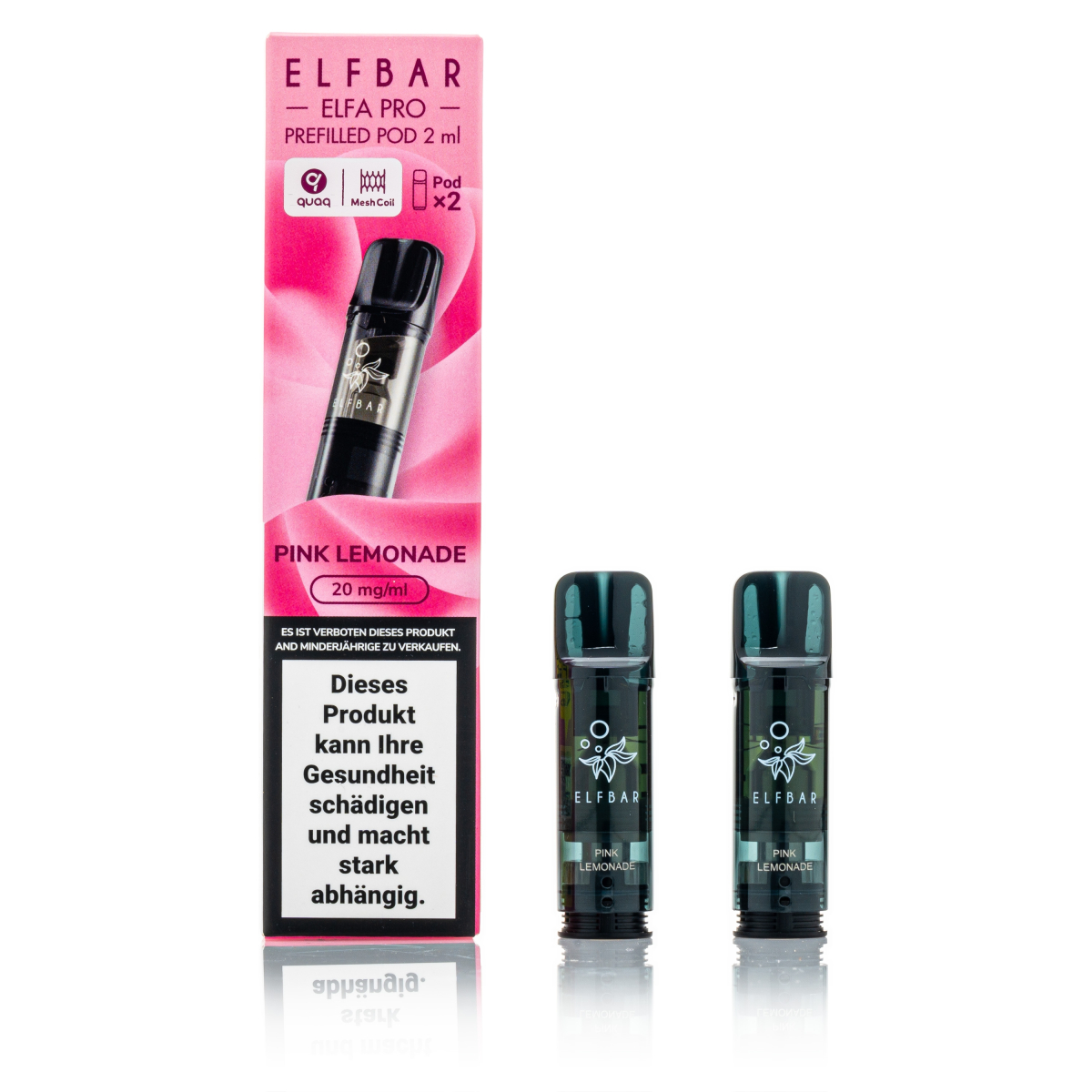 ELFBAR ELFA Pro - Pink Lemonade - 2ml Pods / 20mg / 2 Stück