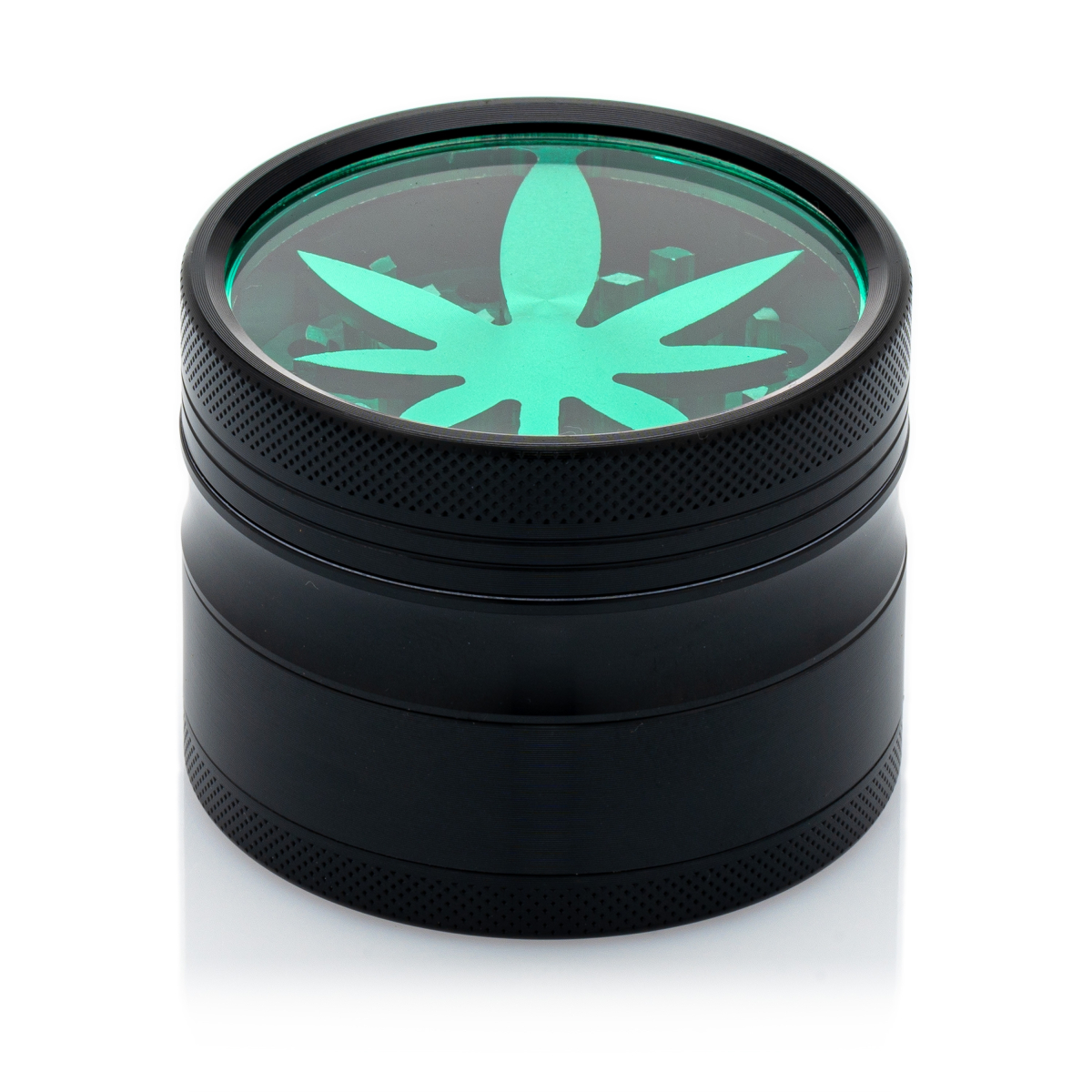 Aluminium Fenster Grinder schwarz/grün