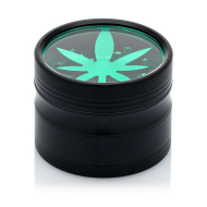 Aluminium Fenster Grinder schwarz/grün