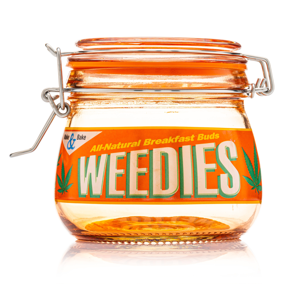 Dank Tank - Airtight Glass Storage Jar - Weedies / 500ml
