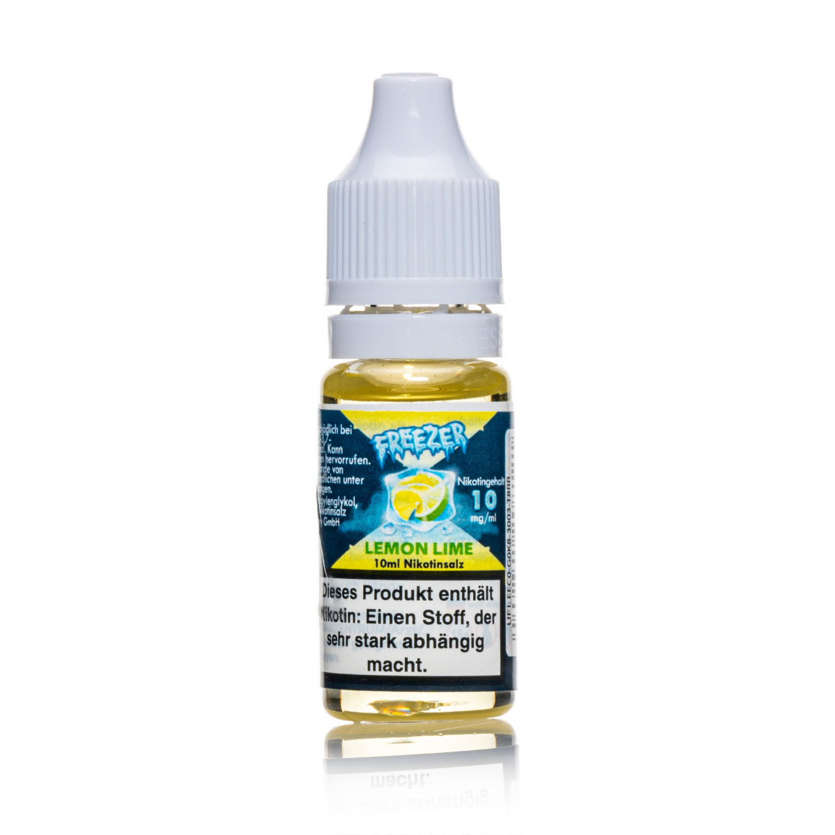 Freezer - Lemon Lime - Nikotinsalz Liquid 10mg/ml
