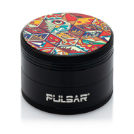 Pulsar - Design Serie Metall Grinder - Symbolic Tiles - 63mm