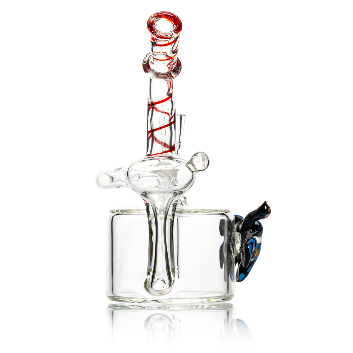 Sunbathing Sea Turtle - Recycler Bong - 14mm F