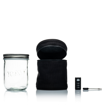 RAW - Smell-Proof Jar mit Tasche und Schloss - 16oz