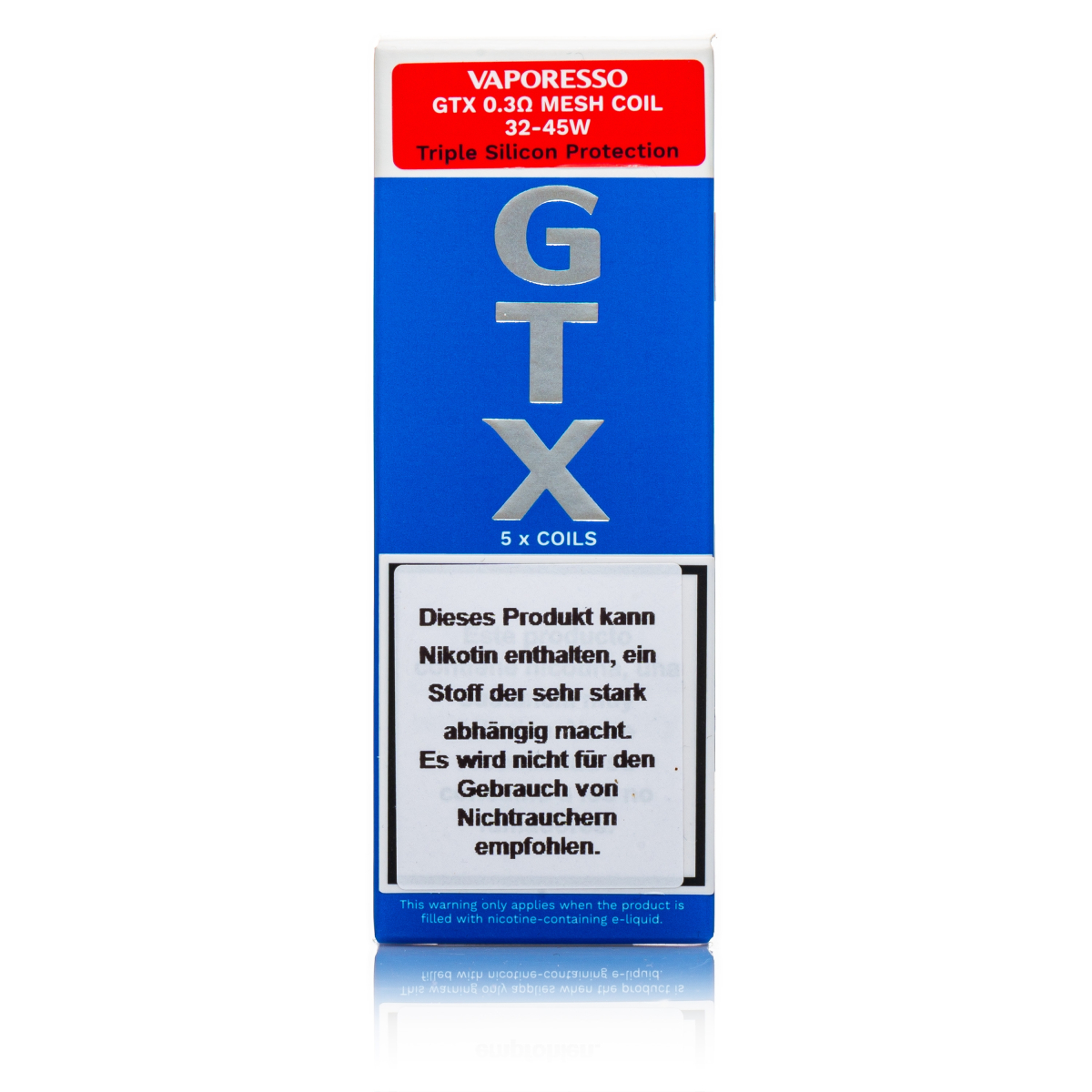 Vaporesso Gtx Mesh Coil - 0.3 Ohm - 5 Stück