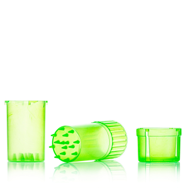 Medtainer Storage Container / Grinder - Transparent Grün