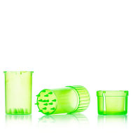 Medtainer Storage Container / Grinder - Transparent Grün