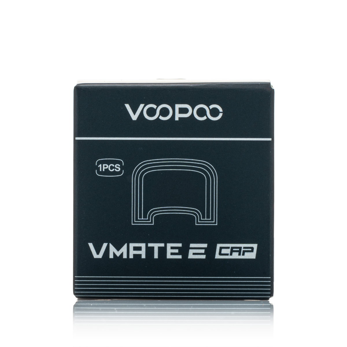 VOOPOO - Vmate-E Ersatz Kappe - White inlaid Gold