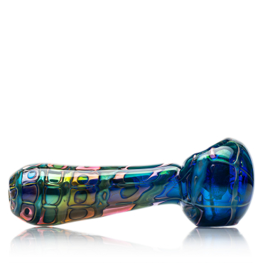 Fumed Butterfly Wing - Spoon Pfeife - 12cm