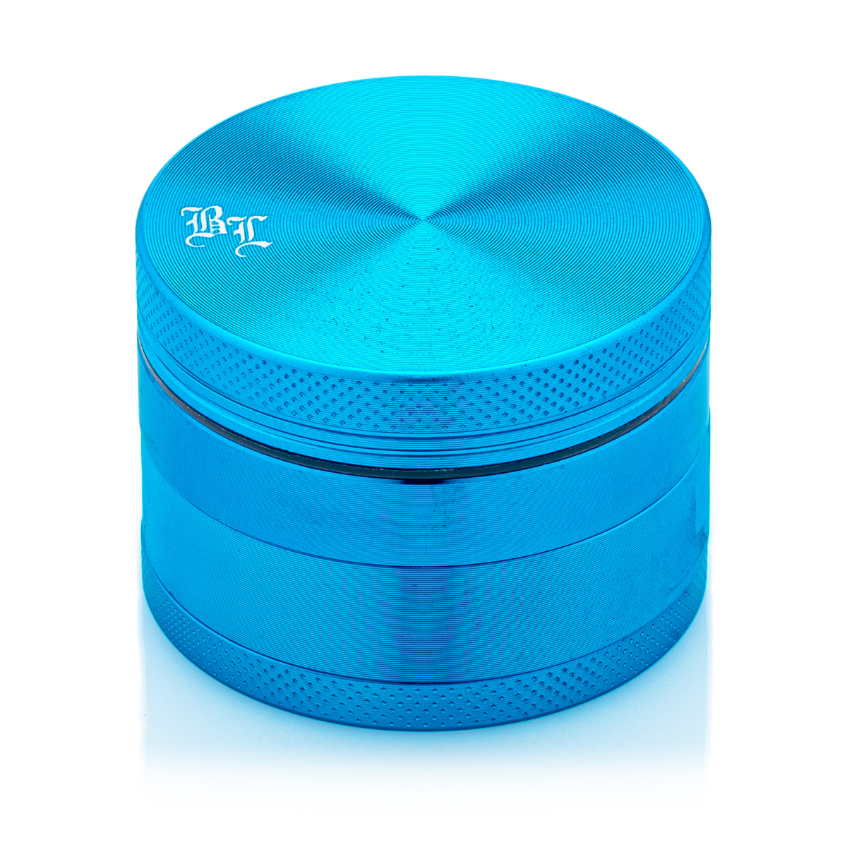 Black Leaf Alu-Mühle 4-tlg. - 50mm - Hellblau