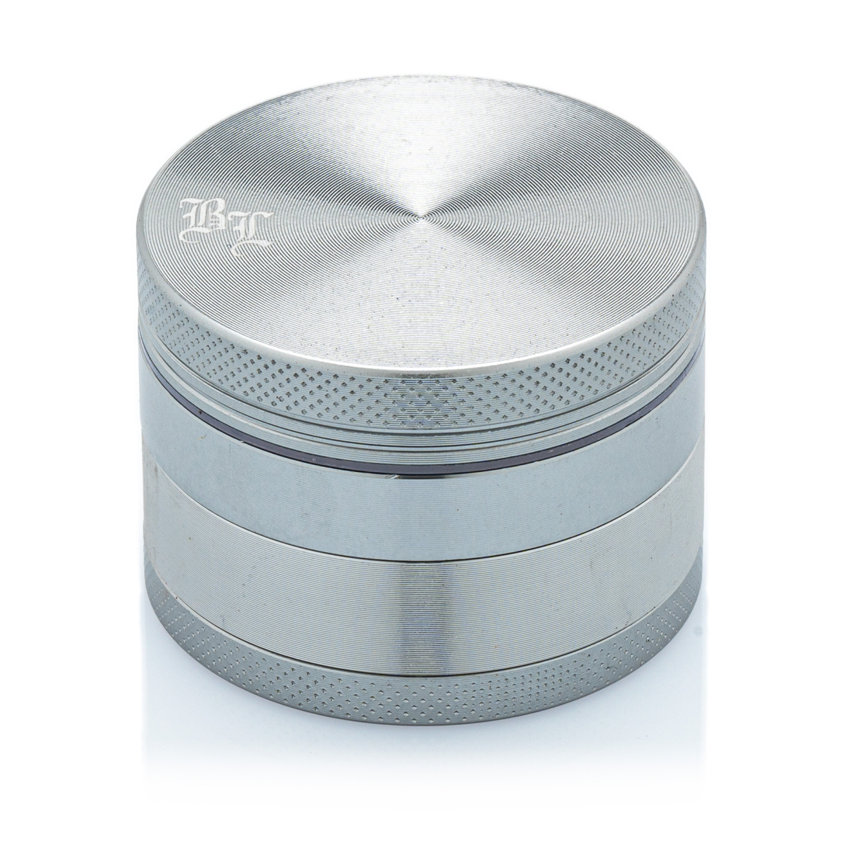 Black Leaf Alu-Mühle 4-tlg. - 50mm - Grau