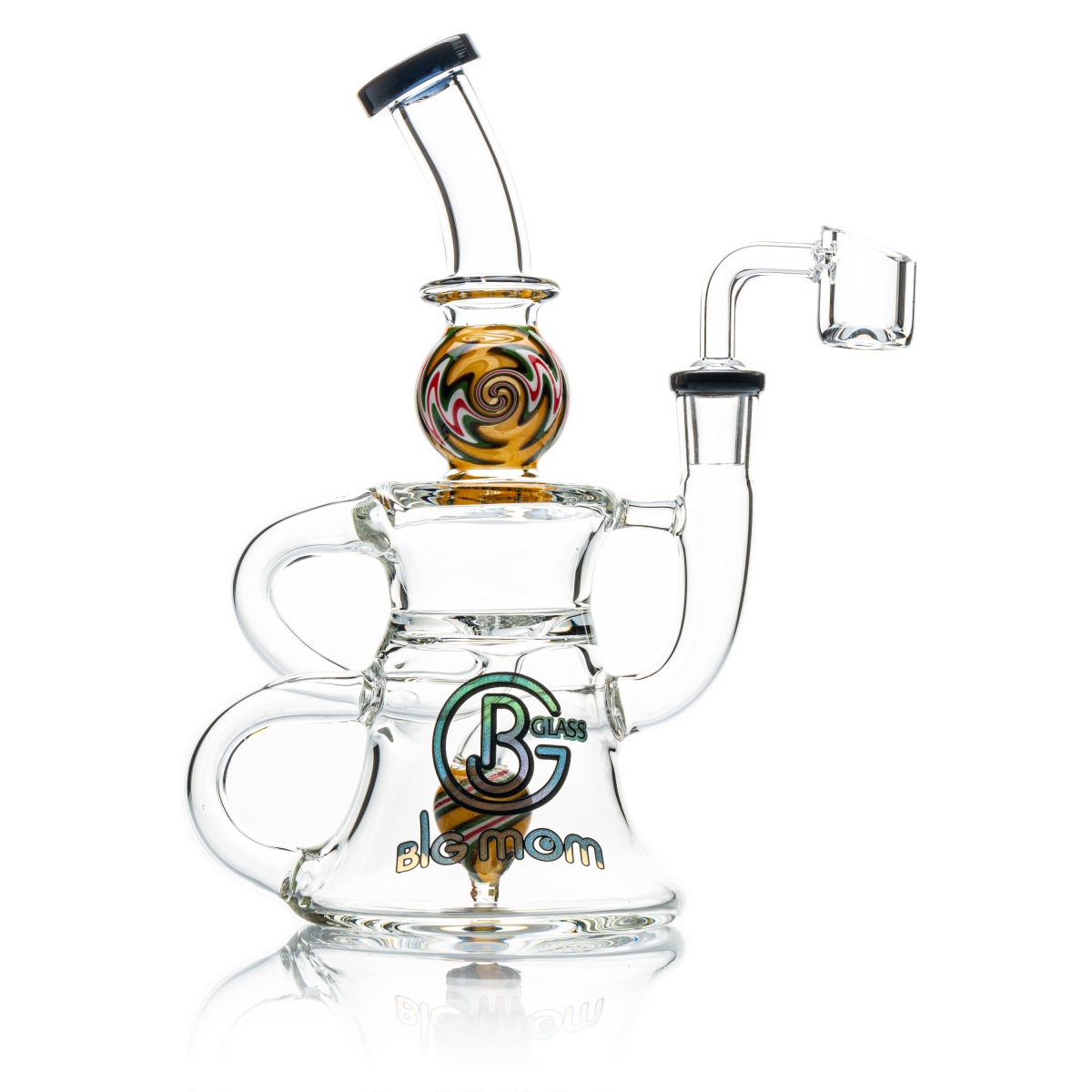 Lookah Water Pipe - BiiGo Glass Recycler Mini Rig