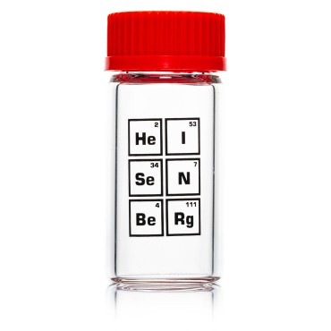 Schraub-Glasbehälter - He I Se N Be Rg