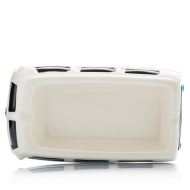 Vintage Hippie Bus - Flower Power - Keramik Aschenbecher