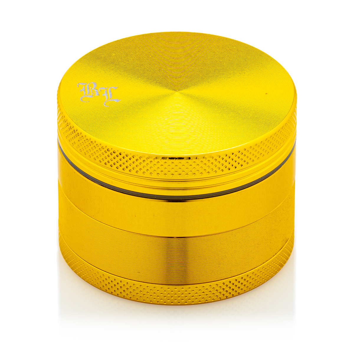 Black Leaf Alu-Mühle 4-tlg. - 50mm - Gold