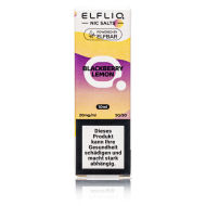 ELFBAR ELFLIQ - Blackberry Lemon - 20mg / 10ml