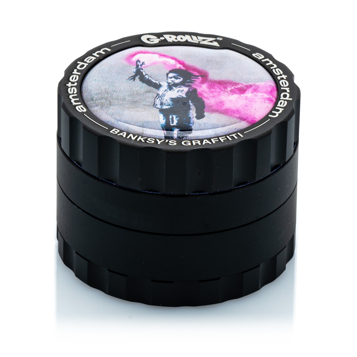 Grinder G-Rollz - Banksy Graffiti - Torch Boy - 4 tlg.