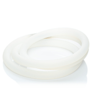 Silikonschlauch matt Transparent