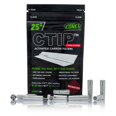 CTIP Aktivkohlefilter konisch - 25 Stück