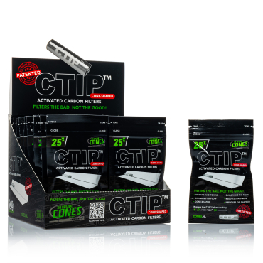 CTIP Aktivkohlefilter konisch - Box