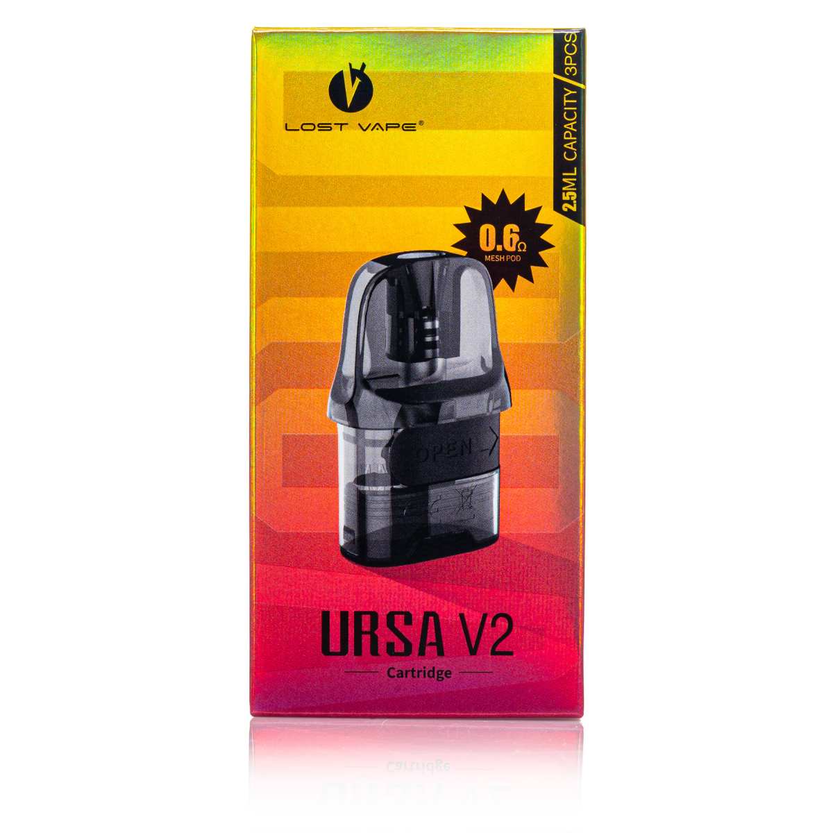 Lost Vape - Ursa V2 Pod 0.6 Ohm - 3 Stück