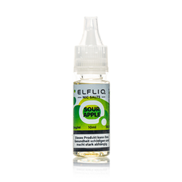 ELFBAR ELFLIQ - Sour Apple - 20mg / 10ml
