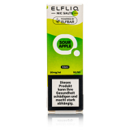 ELFBAR ELFLIQ - Sour Apple - 20mg / 10ml