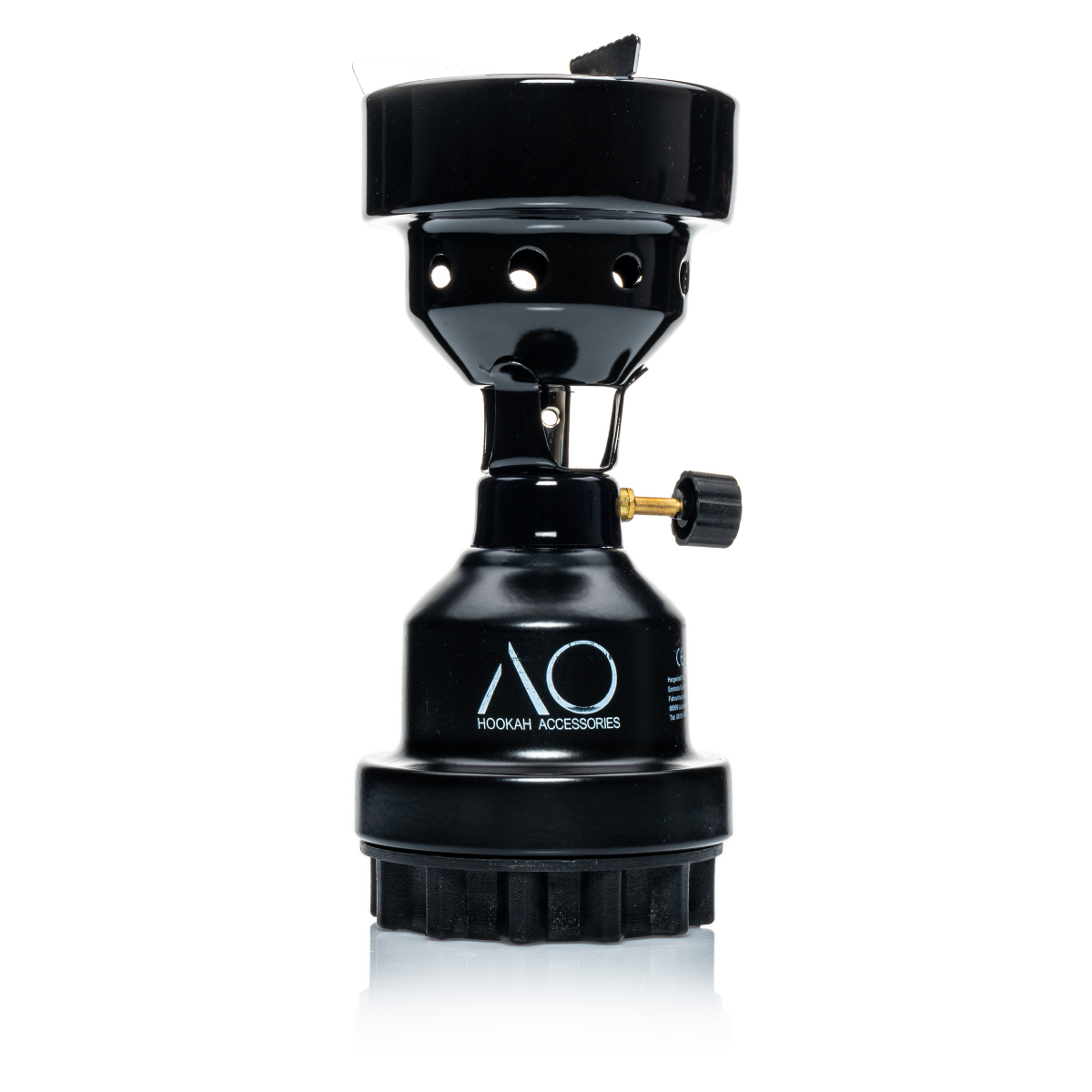 AO - Gaskocher Kohleanzünder - Schwarz