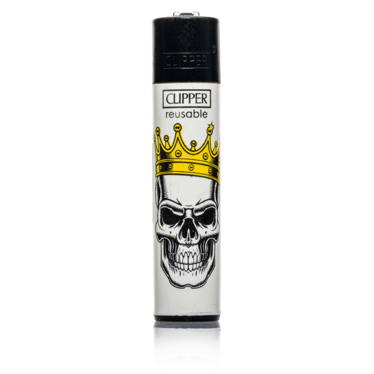Clipper Feuerzeug - Skulls Heads 1 - 2/4