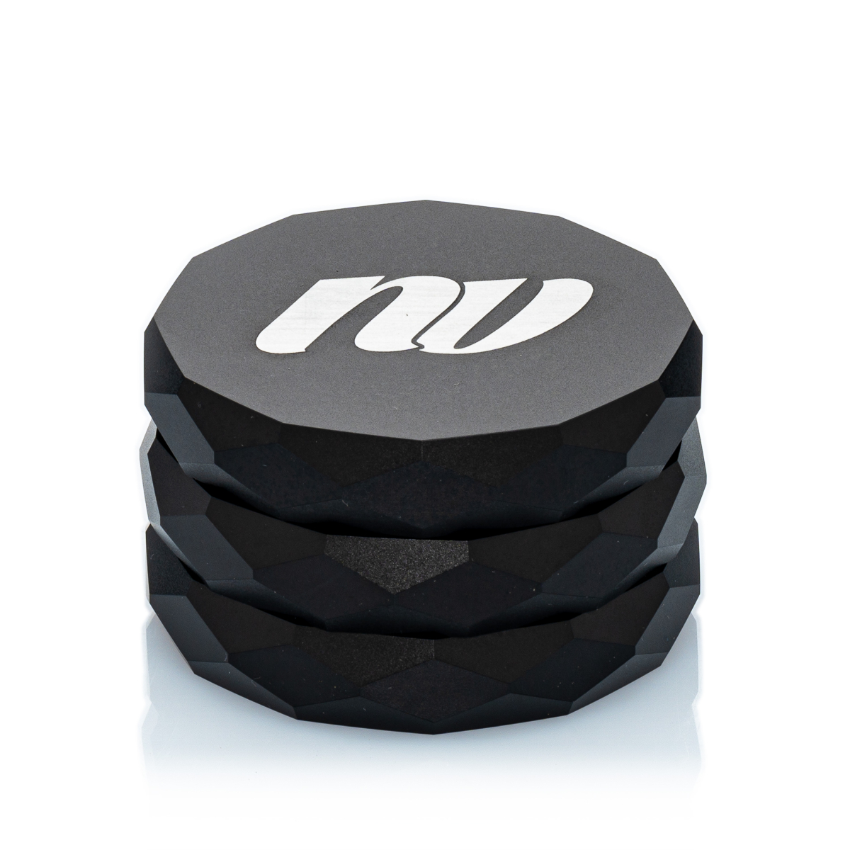 NV - Pyramid Grinder - 4-teilig D:63mm - Schwarz