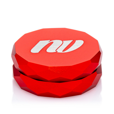 NV - Pyramid Grinder - 2-teilig D:63mm - Rot