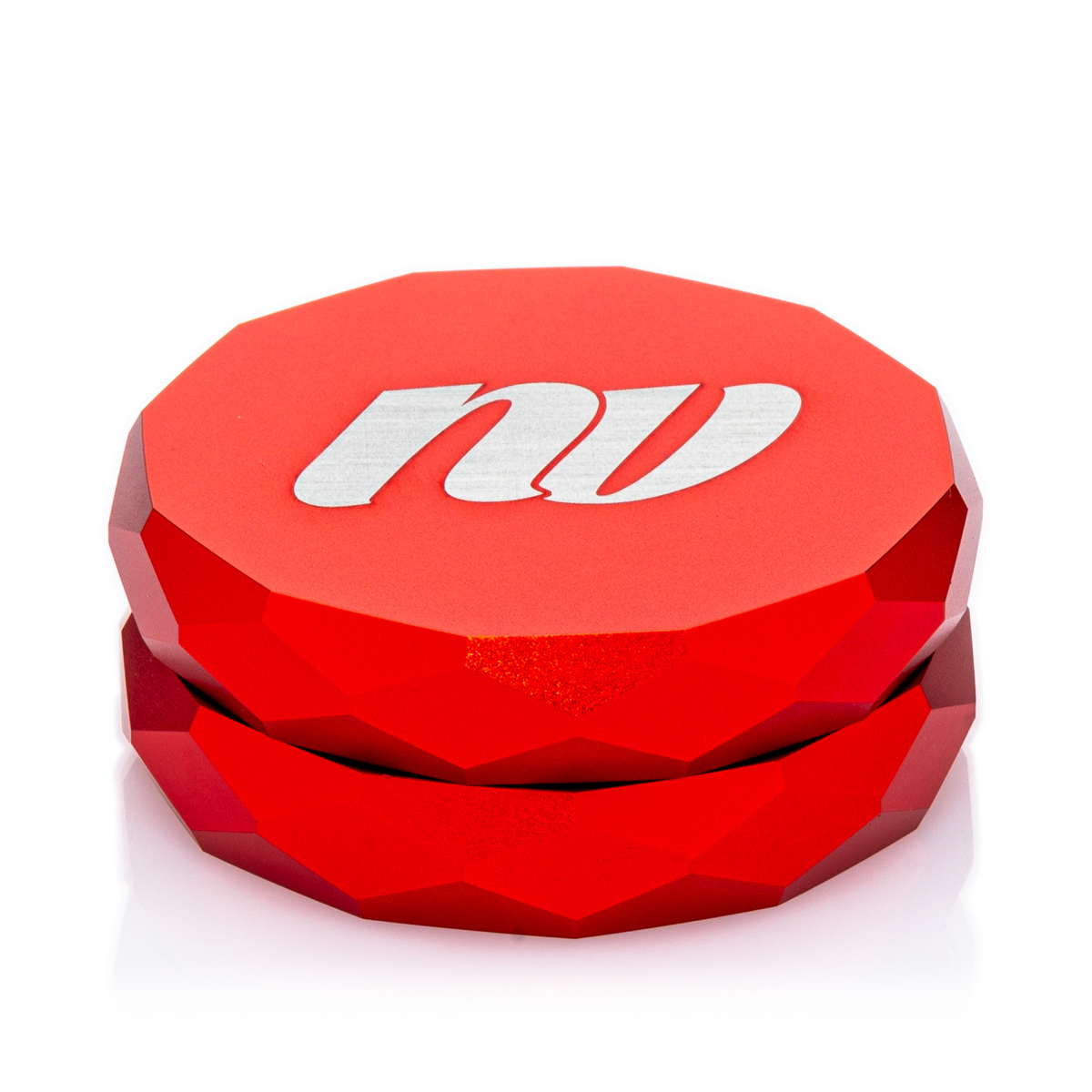 NV - Pyramid Grinder - 2-teilig D:63mm - Rot